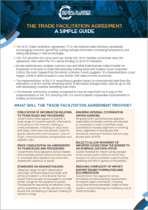 The Trade Facilitation Agreement, A simple guide