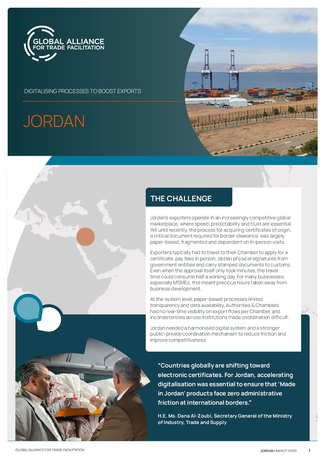 Jordan – Certificates of Origin